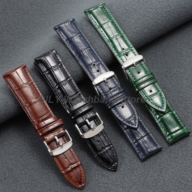 asukaband Uhrenarmband Rindsleder, schwarzbraun, Unisex - Bild 1