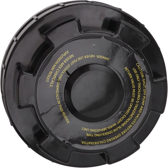 Hayward Chlorinatorabdeckung mit O-Ring-Dichtung für Dosierer CL220, Grau/Schwarz - Bild 1