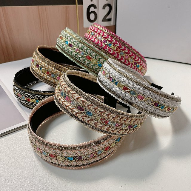 Haarclip Stirnband, Ethnische Vintage Böhmen, Damen - Bild 1