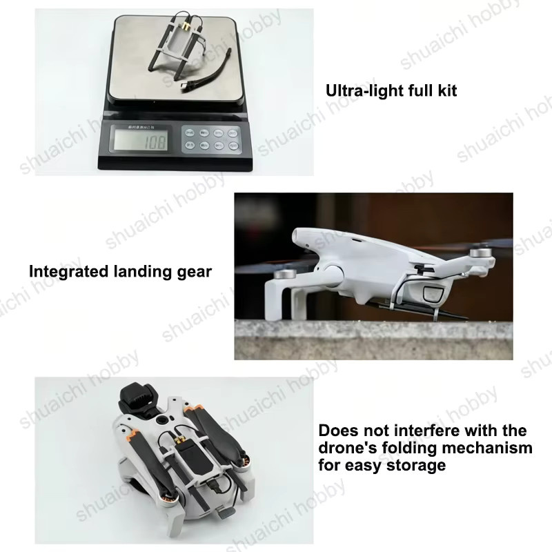 DJI LITO / LITO X1 Drohne 4G-Modul Montagehalterung mit Datenkabel und Antennen-Kit zur Schnellinstallation - Bild 2