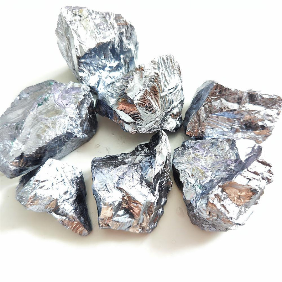 Terahertz Stein mit metallischem Glanz in Silber, 90-100g - Bild 3