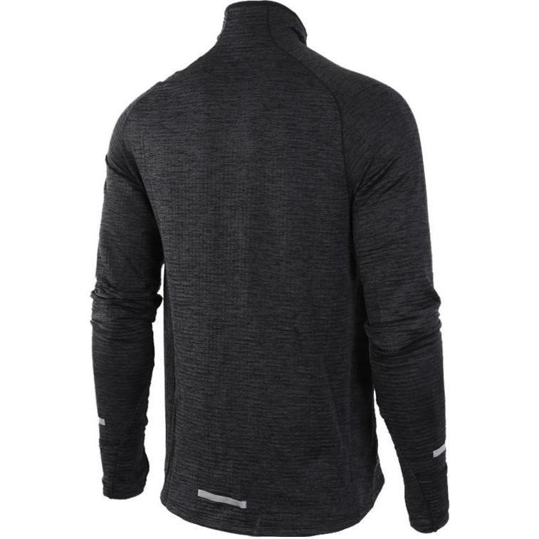 Nike Langarm T-Shirt Herren, Schwarz Grau - Bild 3