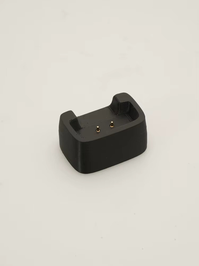Magnetische Ladestation für DJI MIC MINI mit USB-C-Schnittstelle, Schwarz - Bild 1
