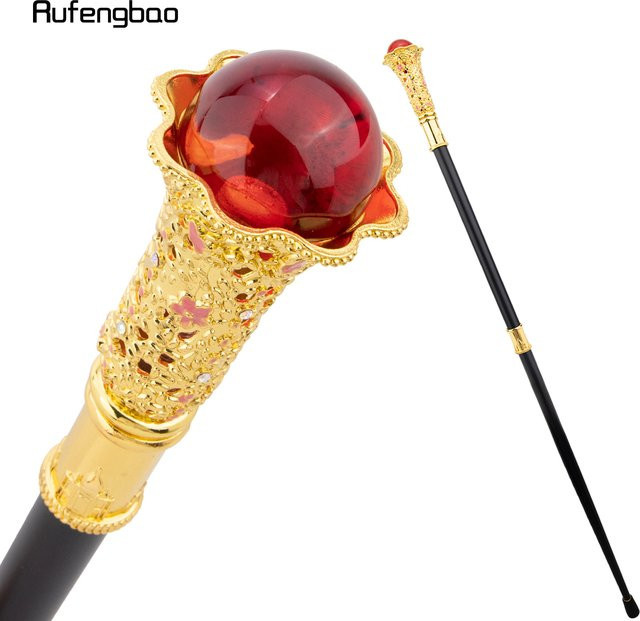 Rufengbao Spazierstock, Halloween, Rot, Gelb, Zubehör - Bild 1