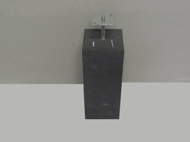 Betonsockel hohes Modell B: 14,0 cm, B: 14,0 cm - Bild 1