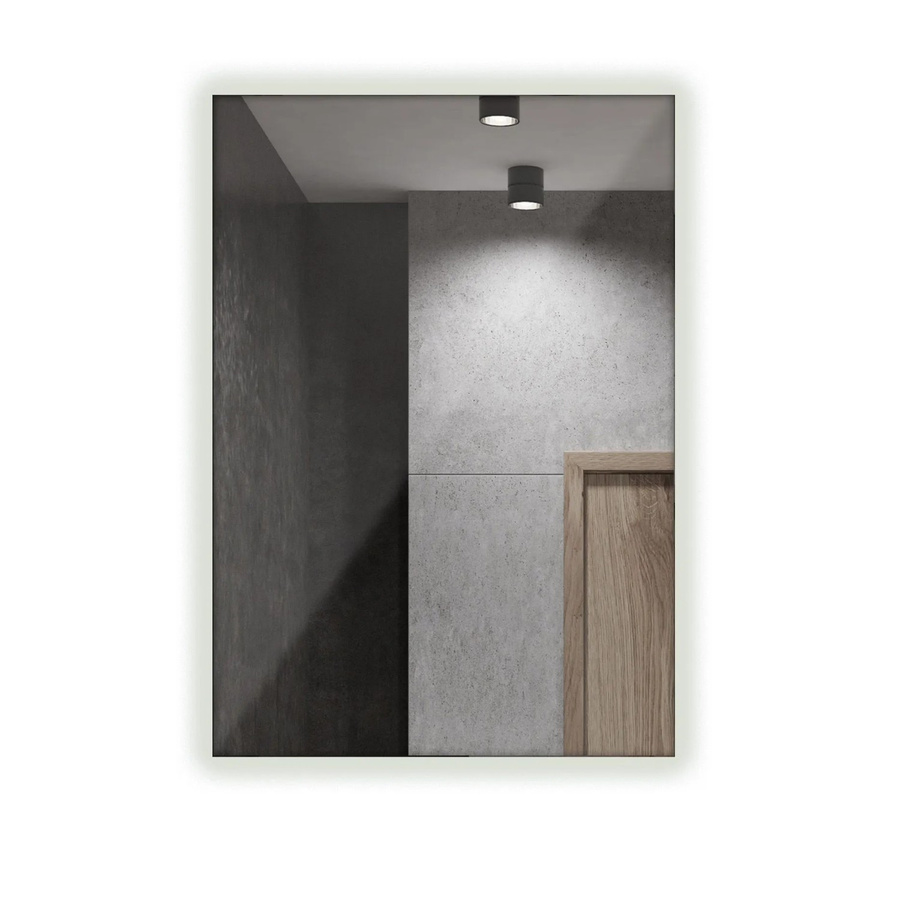 Tulup LED Badezimmer Spiegel Modern Rechteckig in Weiß mit Neutralweiß 4000K, B: 70 cm, H: 50 cm - Bild 2