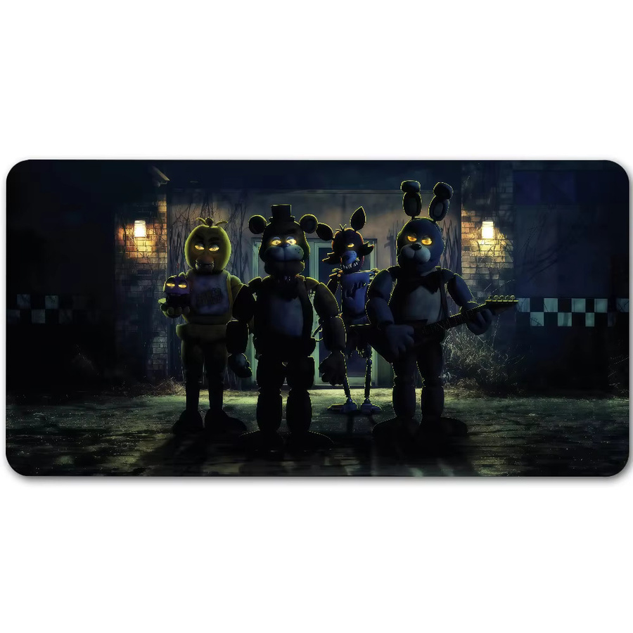 Movie F-FNAF 2 Mauspad rutschfeste Schreibtischunterlage aus Gummi in Multicolour für PC und Laptop - Bild 7