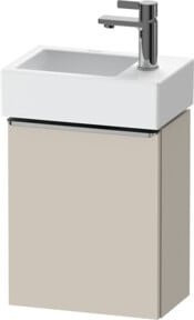 Duravit Waschtischunterschrank D-Neo in Beige Matt mit 1 Tür, Wandmontage, B/T/H: 36,4 x 22,2 x 44 cm - Bild 1