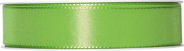 Halbach Taftband aus Polyester in Hellgrün, Breite: 2,5 cm, Länge: 5 m - Bild 1