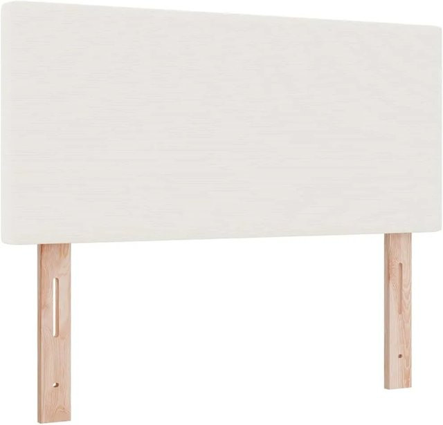 vidaXL Kopfteil aus Kunstleder in Beige mit Breite: 100 cm - Bild 1