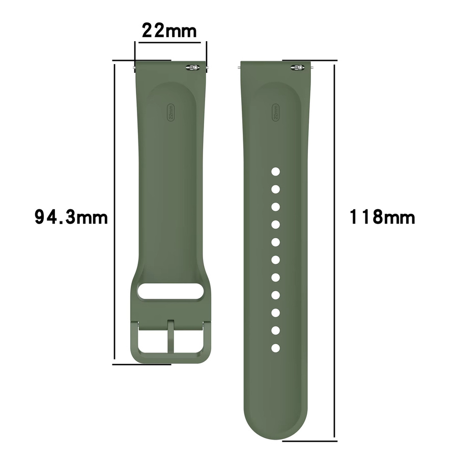 Xiaomi Uhrenarmband Silikon, Schwarz, Unisex - Bild 4