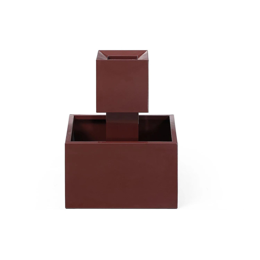 Gartenbrunnen Cardina von Vente-unique in Terracotta, quadratisch, Höhe: 65 cm, Breite: 50 cm, Tiefe: 50 cm - Bild 2