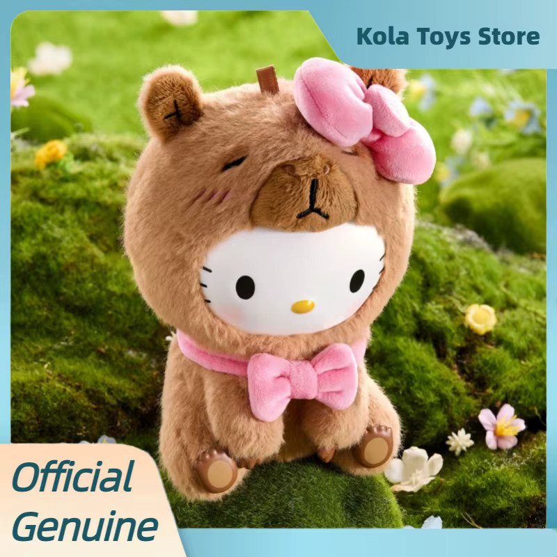 Sanrio Capybara-Serie Vinyl-Gesichtsanhänger Blind Box, Figuren Puppen - Bild 2