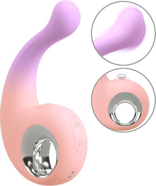 Vibrator be Sassy mit 2 Motoren in Pink und Purple - Bild 1