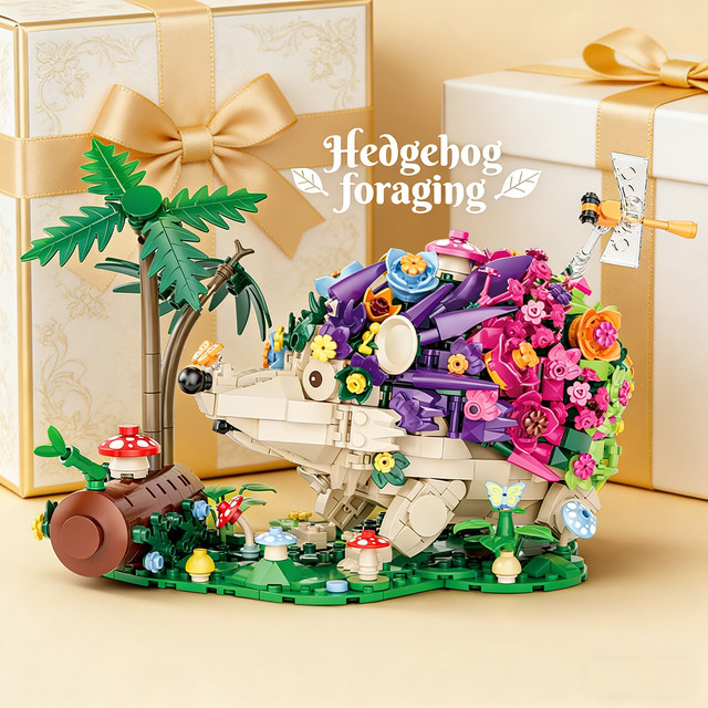 SEMBO BLOCK Pflanzen- und Blumen-Bausteinset, 988 Teile, ab 14 Jahren - Bild 1