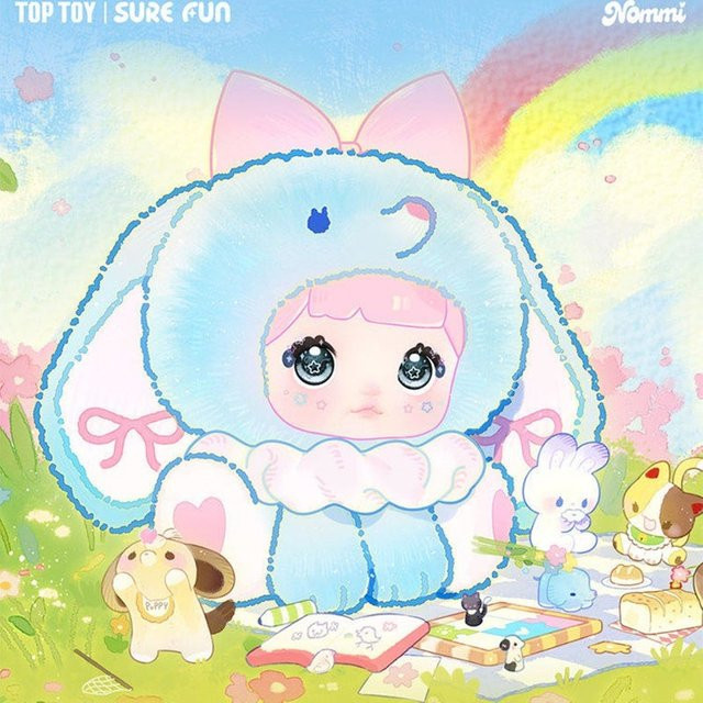 TOPTOY Nommi Sitting In The Zoo Series, Überraschungs-Blindbox, Einzelfigur - Bild 1