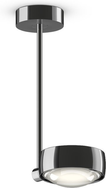 Occhio Sento Faro Up LED-Deckenleuchte in Chrom mit Glas und Occhio Air Modul, warmweiß 3000K - Bild 1