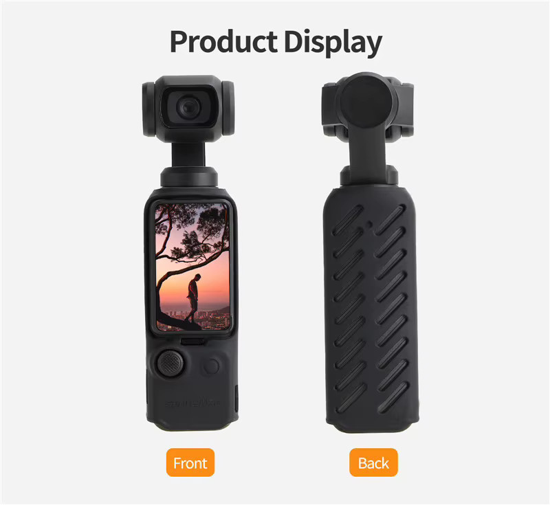 DJI Silikon-Schutzhülle für Pocket 3 und Osmo Pocket 3 in Schwarz - Bild 5