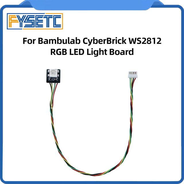 FYSETC Cyberbrick WS2812 RGB LED-Lichtplatine für Bambu Lab 3D-Drucker - Bild 1