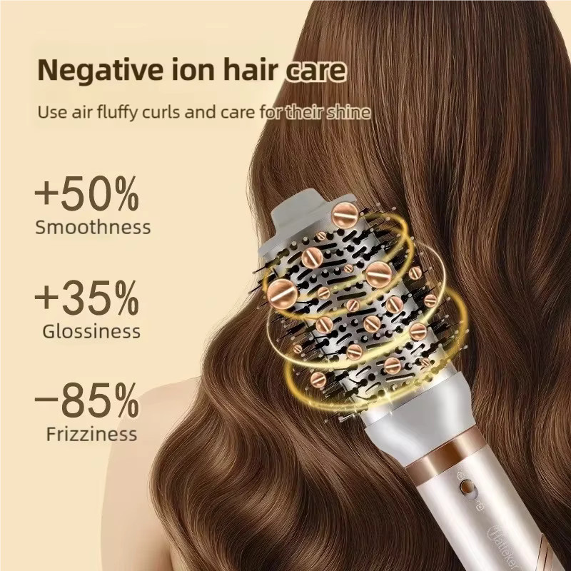 Tinsol 5in1 Multifunktions-Haartrockner und Lockenstab, Unisex - Bild 3