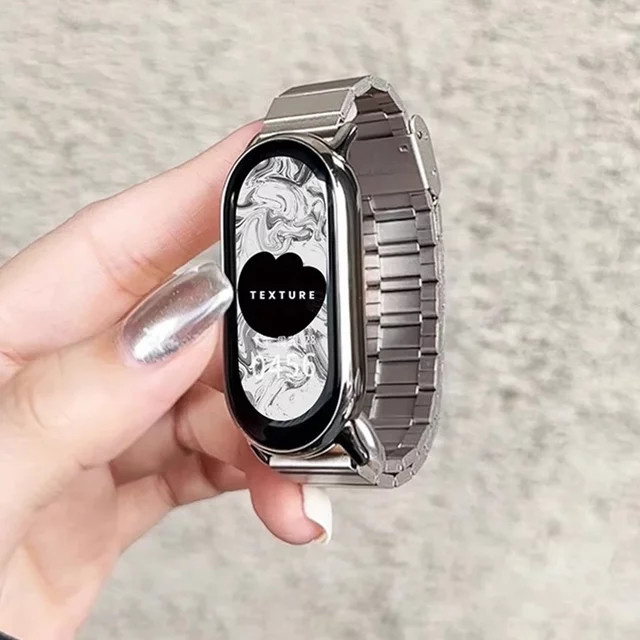 OAKCHARM Uhrenarmband Edelstahl, Silber, Unisex - Bild 1