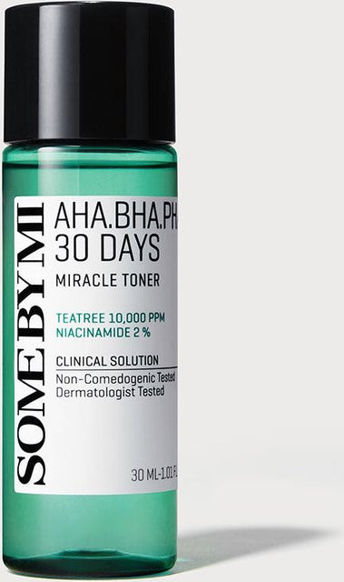 SOME BY MI AHA BHA PHA 30 Days Miracle Toner, 30 ml, für unreine Haut - Bild 1