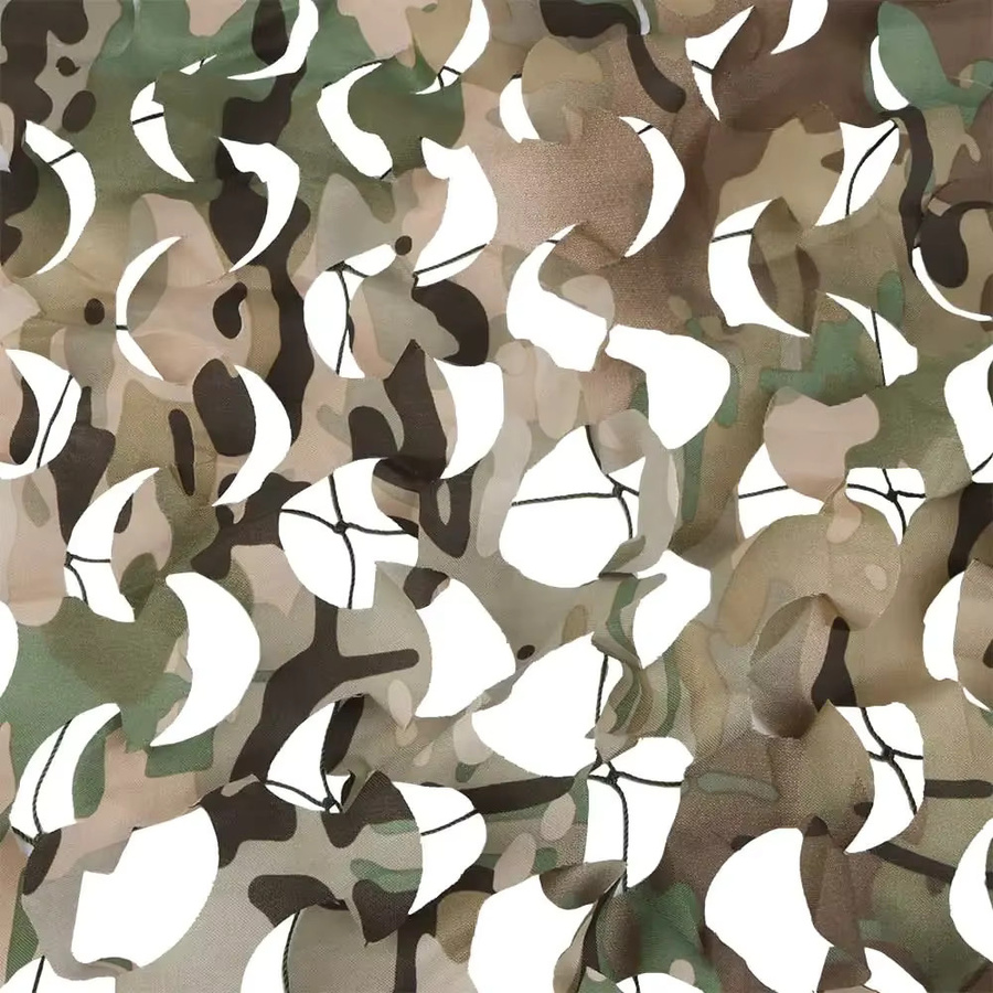 SINAIRSOFT Camouflage Netz für Outdoor, Jagd und Wargames, UV-beständige Tarnnetz-Abdeckung in Multicolour, B x B: 3 x 2 m - Bild 5
