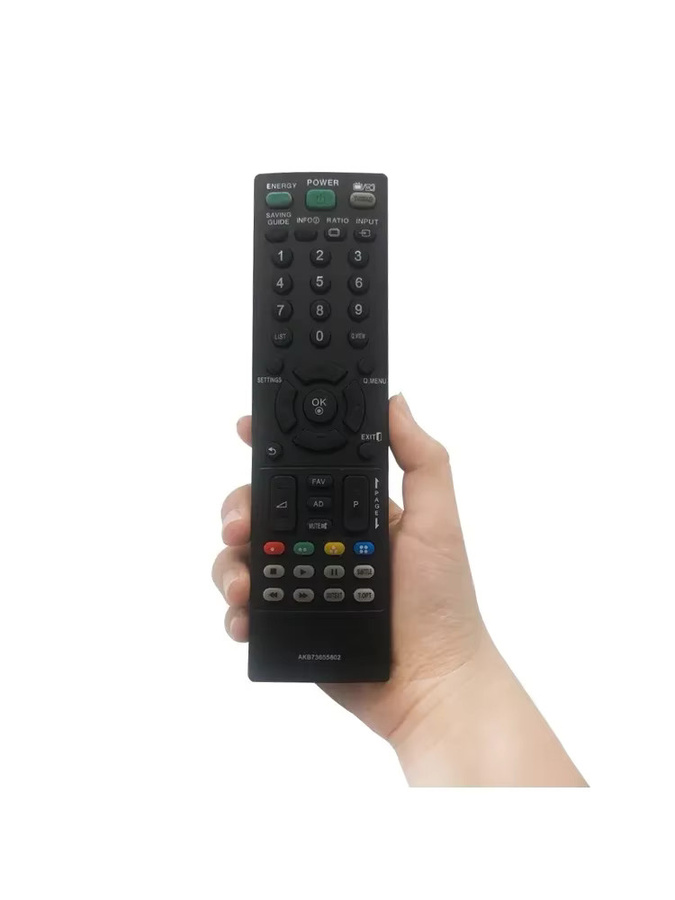 Alasicka Fernbedienung AKB73655802 in Schwarz für ausgewählte TV-Modelle - Bild 1