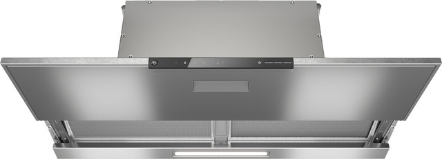 Miele Dunstabzugshaube DAS 8930 Flachschirmhaube in Silber mit SmartControl und Abluft- oder Umluftbetrieb - Bild 1