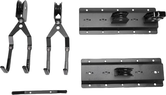 Aimo Garagen-Seilzugsystem als Schwerlast-Ladebox in Schwarz mit 150 lbs Tragkraft für 12 Fuß Höhe - Bild 1