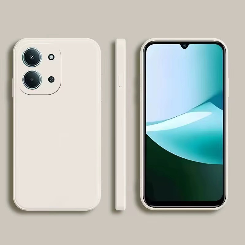 Stoßfeste TPU Silikon Handyhülle für Xiaomi Redmi Note 13 Pro 4G und POCO M6 Pro 4G in Lila - Bild 2