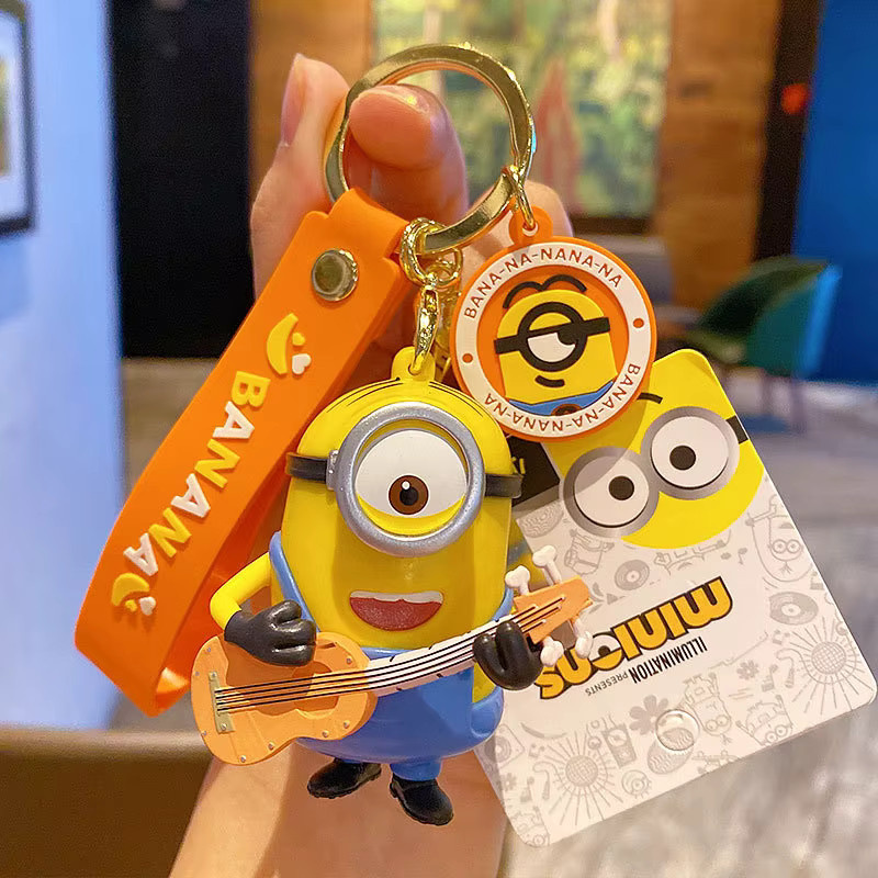 Minions Bob Stuart, Figuren Schlüsselanhänger, Kunststoff - Bild 3