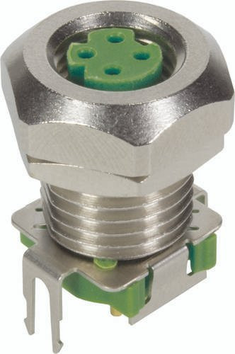 HARTING Leiterplattensteckverbinder 21420000005 aus Messing in Silber - Bild 1