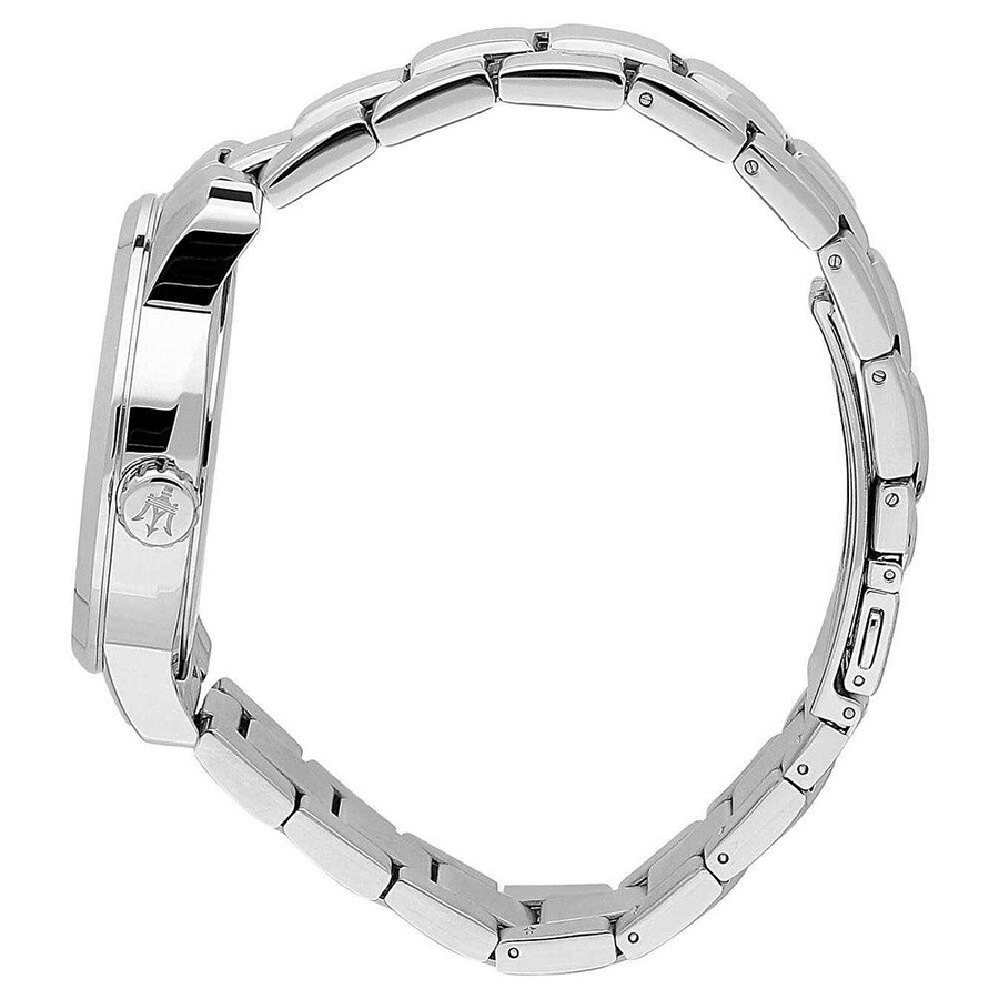 Maserati Herrenuhr Successo, Quarz, Edelstahl, Schwarz, 44 mm, 5 ATM - Bild 7