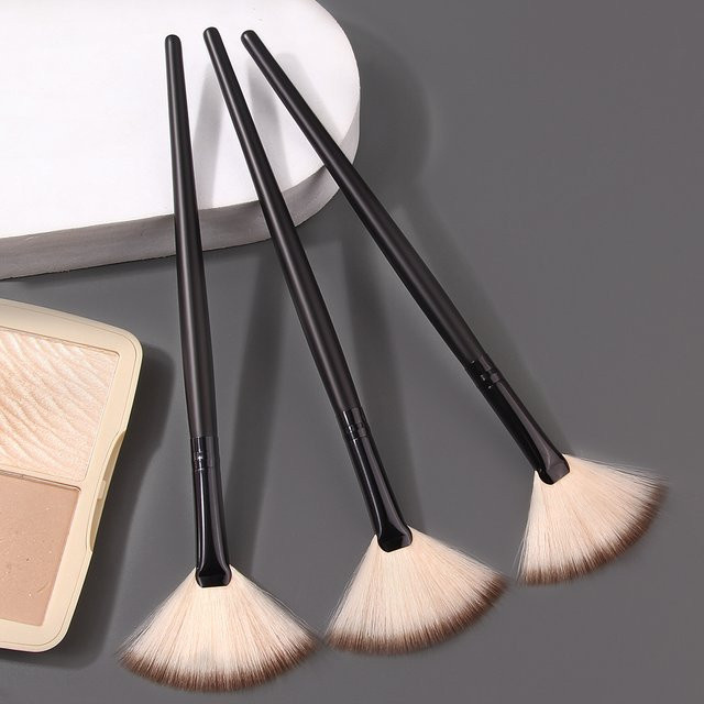 KOSSHOW Make-up-Pinsel-Set, Fächerpinsel, Rougepinsel, Puderpinsel, Unisex - Bild 1