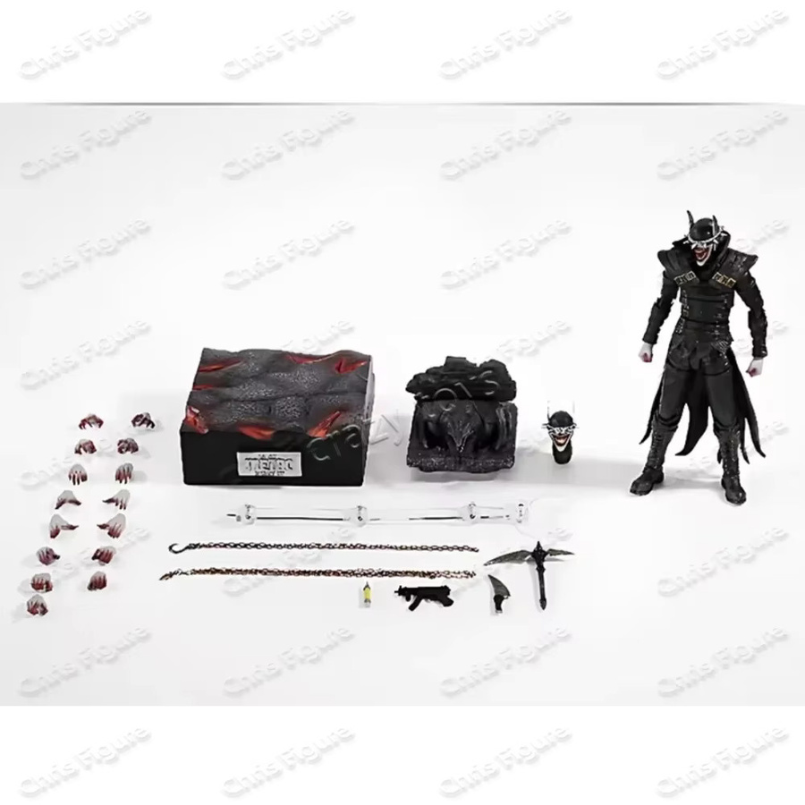 LPZZ Studio Actionfigur Deathstroke Batman Arkham Knight Batsuit V8 in Schwarz im Maßstab 1/12 - Bild 4