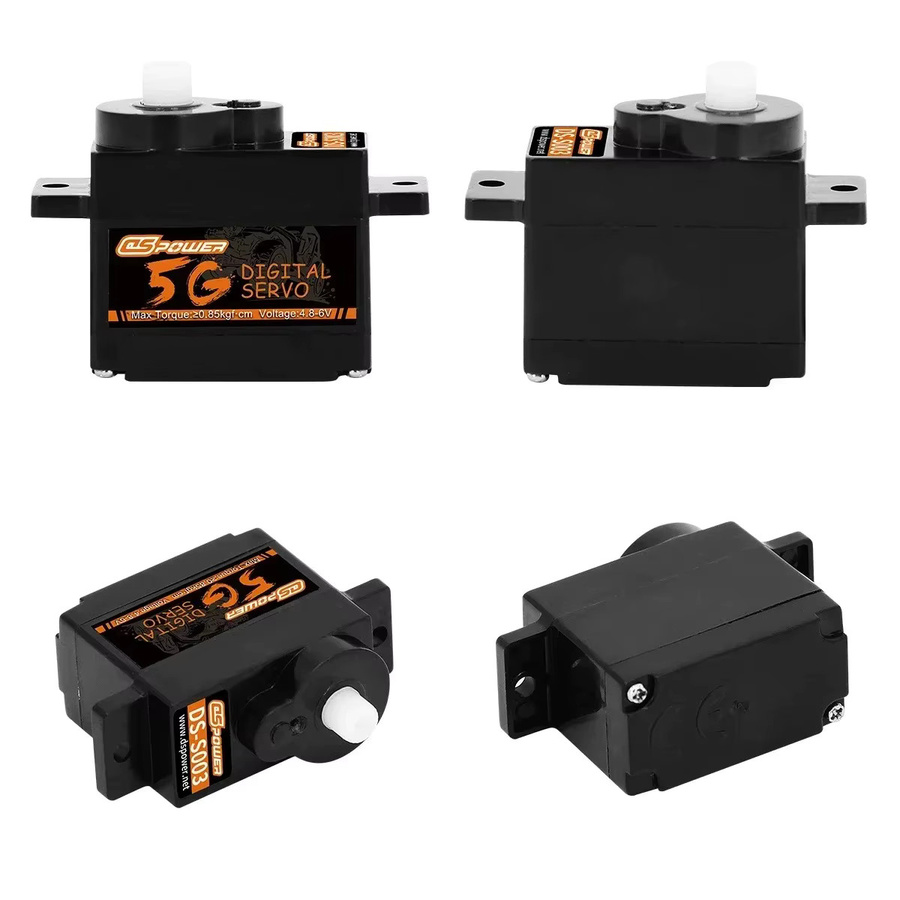 DSpower Micro Digital Servo, Metall/Kunststoff, 1:28, Zubehör - Bild 3