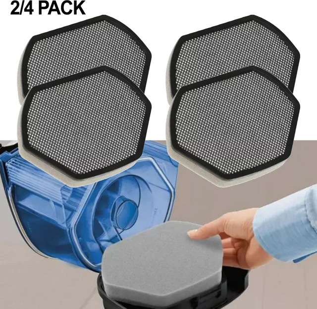Bosch Zwei-Schicht Sandwich Schaum- und Staubfilter für GS20 und BGS11 BGS21 Staubsauger Serie, 2/4er Set - Bild 1