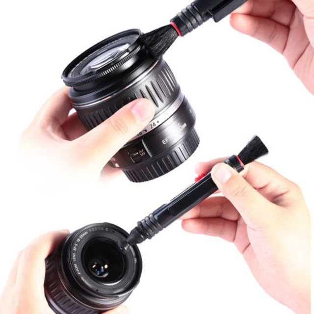 ALLOYSEED Professionelles Kamera-Reinigungsset mit Luftgebläse, Reinigungstuch, Stift und Taschentüchern für Canon, Nikon und Sony DSLR - Bild 1