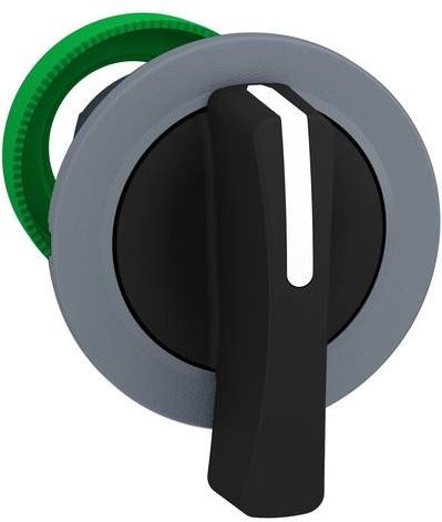 Schneider Electric ZB5FJ4C0 Wahlschalter-Frontelement aus Kunststoff in Schwarz und Grau für den Einbau - Bild 1