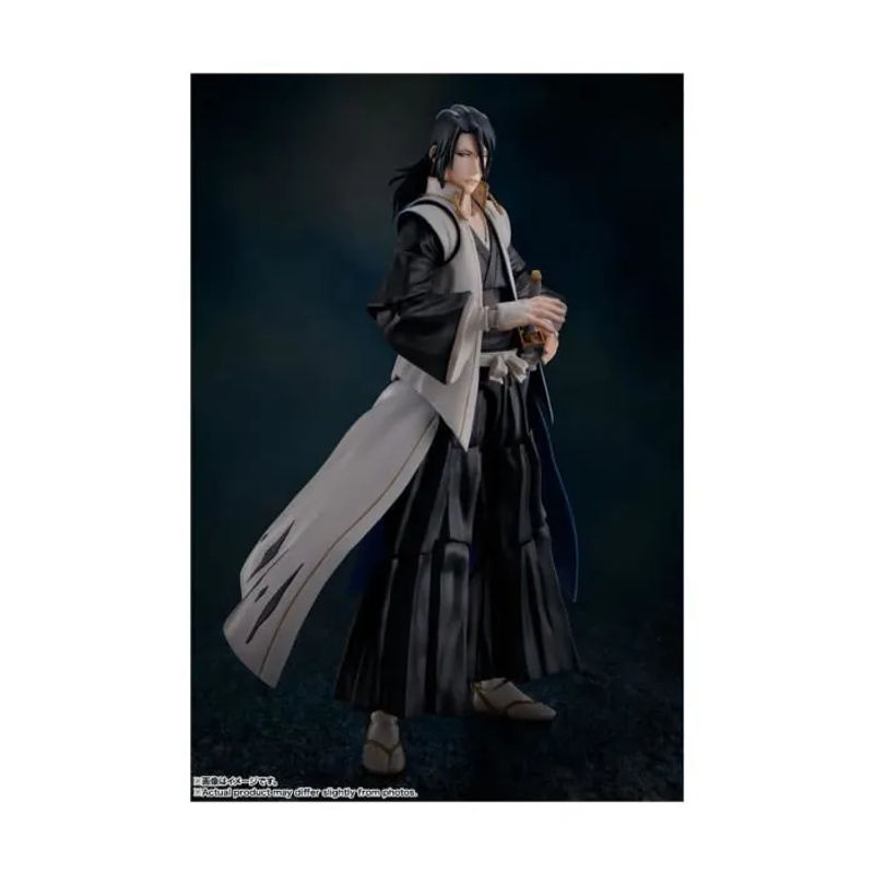 S.H. Figuarts Byakuya Kuchiki Figur von Bandai Tamashii Nations aus Bleach in Schwarz, Höhe: 16 cm - Bild 2