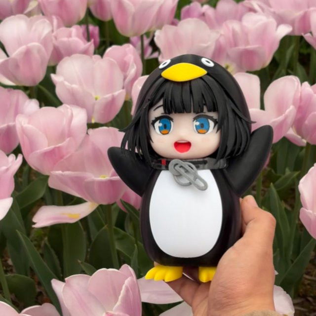 Bandai Arknights Endfield Pengmin Figur, 7cm, Einzelfigur - Bild 1