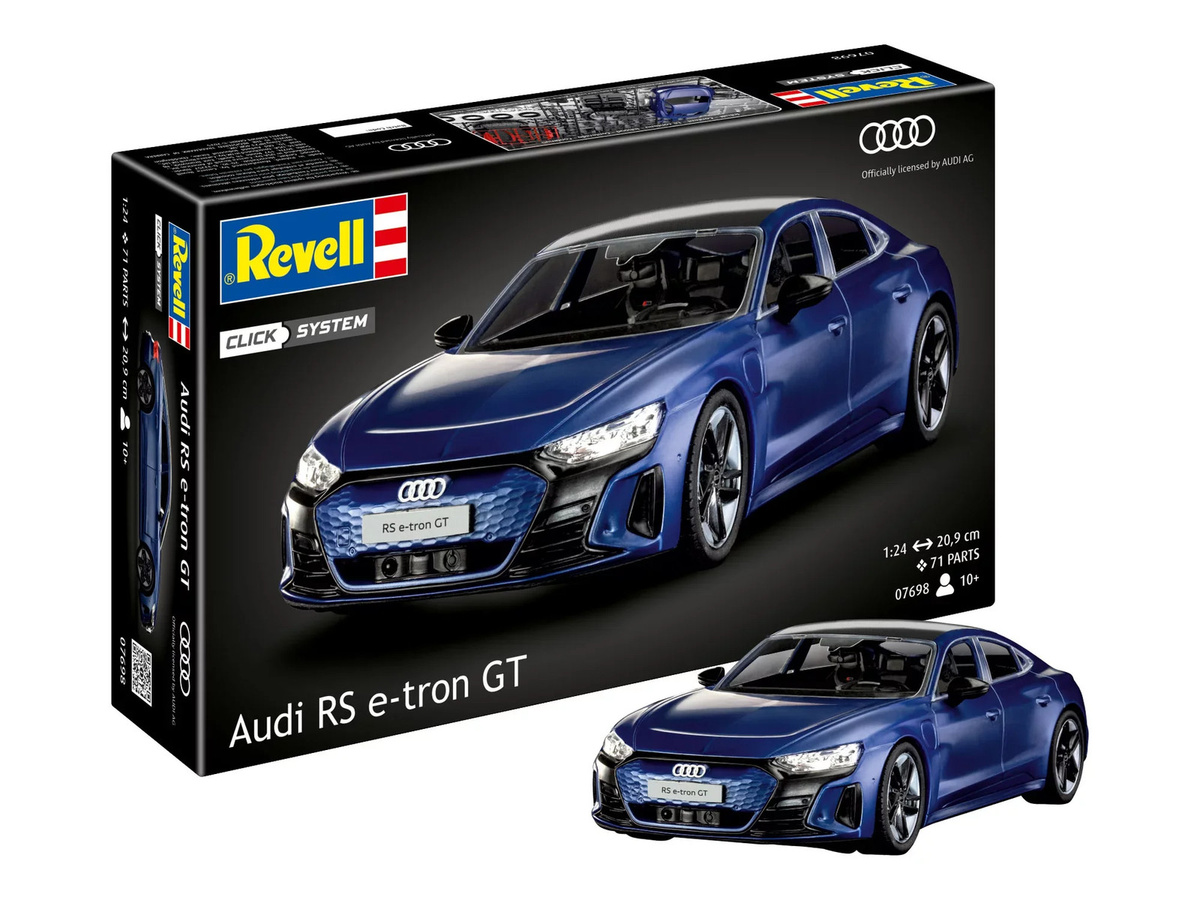 Revell Audi e-tron GT easy-click Automodell Bausatz 1:24 ab 10 Jahren - Bild 3