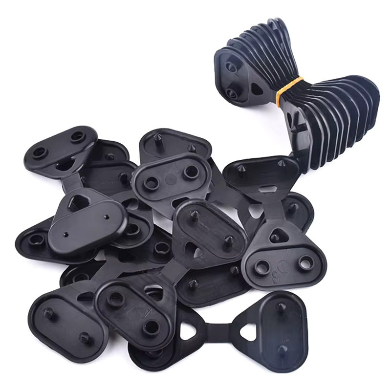 SgooHan Sonnenschutznetz-Clips in Schwarz zur Befestigung von Schattentüchern und Gewächshausstoffen als Montagezubehör für Zaunnetze und Shade Sails - Bild 2