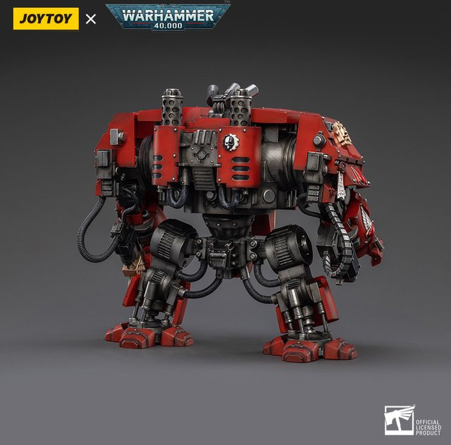 JOYTOY Warhammer 40K Blood Angels Furioso Dreadnought Brother Samel, Actionfigur, 1/18 - Bild 1
