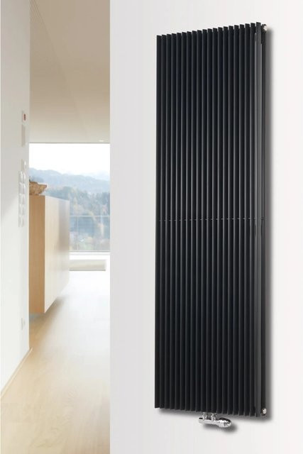 Ximax Heizkörper Triton Duplex Mittenanschluss Anthrazit B: 1800 mm, H: 450 mm - Bild 1