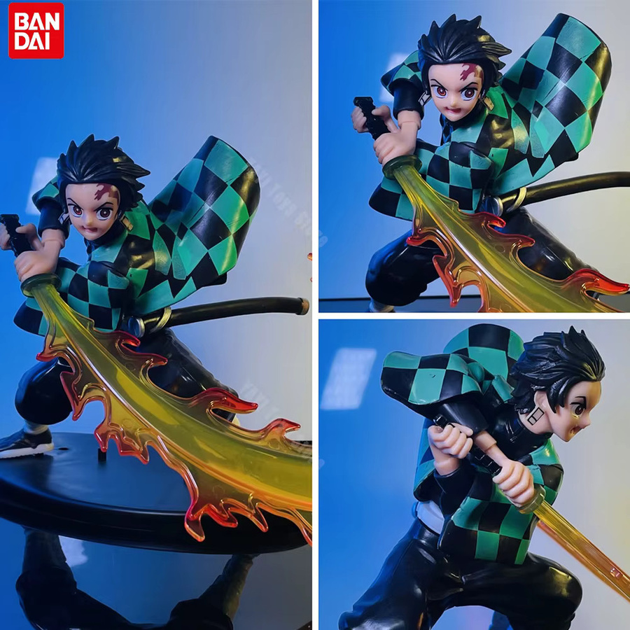 Bandai Demon Slayer Tanjirou Agatsuma Zenitsu Kyoujurou Actionfigur - Bild 3