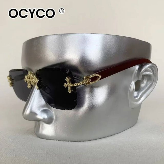 OCYCO Sonnenbrille, randlos, quadratisch, Herren - Bild 1