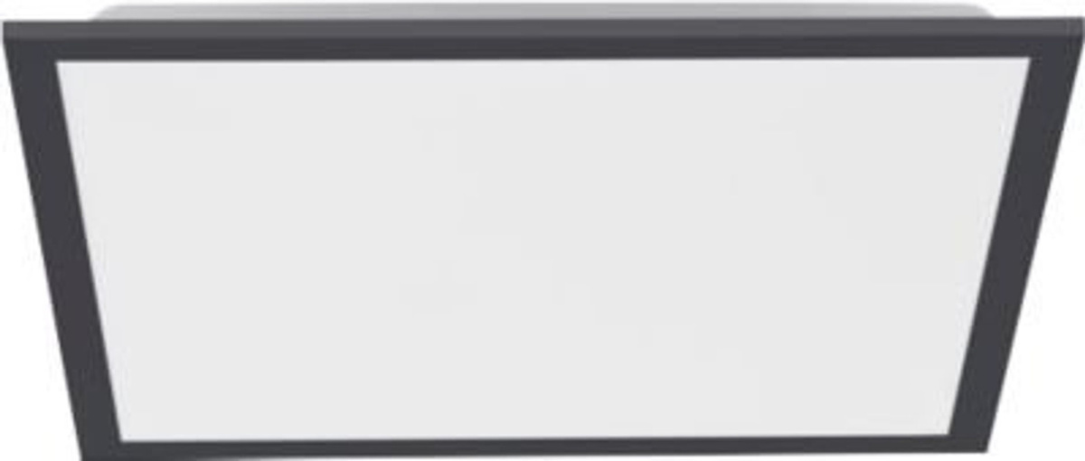Just Light FLAT LED-Deckenleuchte dimmbar mit Fernbedienung und CCT-Lichtmanagement, Schwarz/Weiß, B/T/H: 29,5 x 29,5 x 6,5 cm - Bild 5