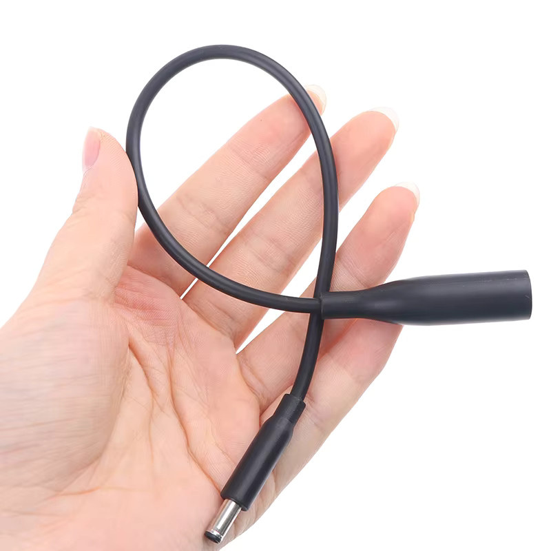 Laptop DC Power Lade Konverter Adapter Kabel Schwarz, Buchse 7,4 x 5,0 mm auf Stecker 4,5 x 3,0 mm - Bild 2